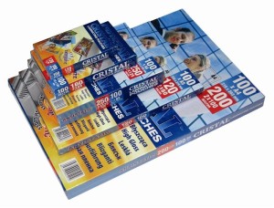 Folia laminacyjna sztywna błyszcząca antystatyczna A4 80 mic - 100 szt.