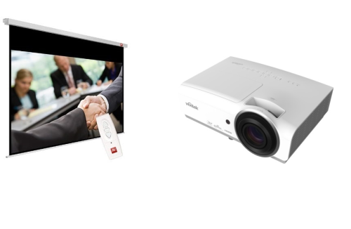 Zestaw opti projektor vivitek du857 ekran elektryczny avtek business electric.png