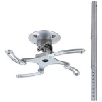 Uchwyt do projektora sufitowy uniwersalny AVTek ProMount Direct Extension 41-100 cm, SREBRNY