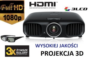 Projektor EPSON EH-TW6100 MOCNA OBNIŻKA CENY!