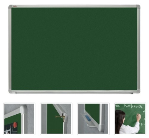 Tablica kredowa zielona ALU od 90x60 do 200x100 cm