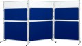 Tablica moderacyjna PRESTIGE suchościeralna magnetyczna, korkowa lub tekstylna rozmiar jednego modułu od 120x30 do 120x180 cm