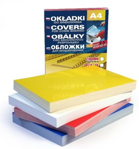 Błyszczący karton do oprawy dokumentów Chromo Lami 100szt. (kolory)
