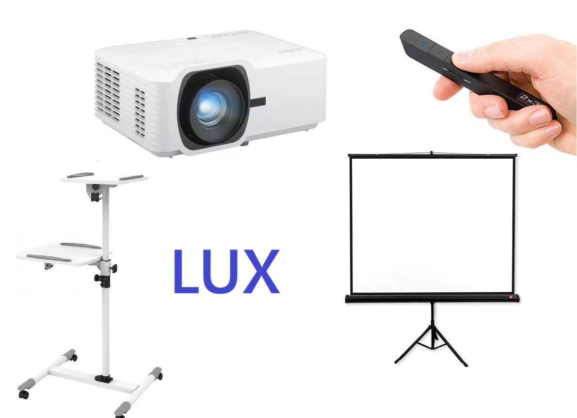 zestaw lux z projektorem laserowym ls741hd
